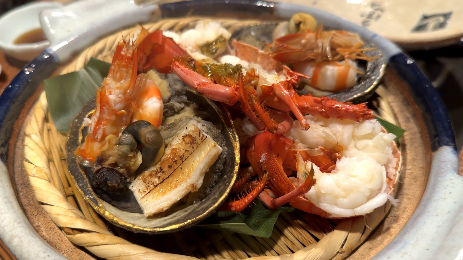 伊勢海老と鮑に寄った強肴